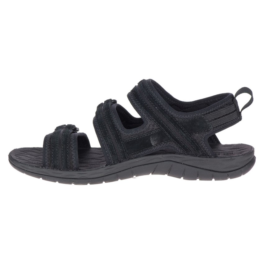 Sandales Merrell Siren 2 Strap Noir Femme | L.Q.YJQA